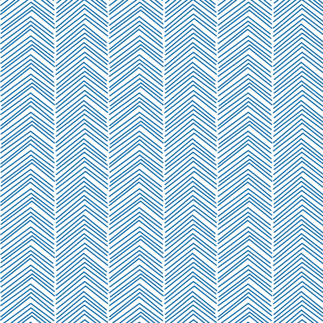 chevron ♥ blue and white