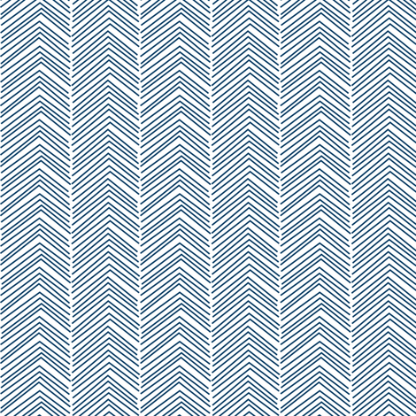 chevron ♥ navy blue and white