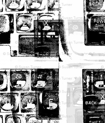 typewriter keys