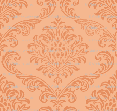 Rock Brocade / Peach