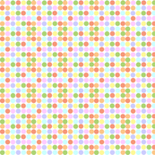 Small Print Circles in Pastels