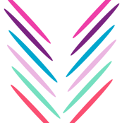 Organic Chevron Sticks Arrows (Mini) ! - Baby Butterfly Purple - © PinkSodaPop 4ComputerHeaven.com