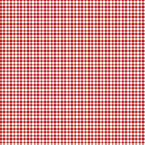 funny_bunny_gingham_red fabric by stacyiesthsu on Spoonflower - custom fabric
