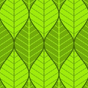 symmetric sine leaf pair