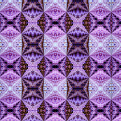 Shades of Purple Geometric Squares