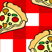 Pizza Red Check