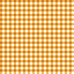 apricot gingham