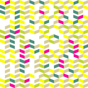 Broken Chevron in Neon