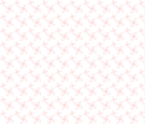 simple pink flowers fabric by krs_expressions on Spoonflower - custom fabric