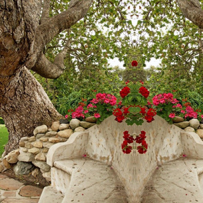 Stone bench