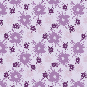Paintball Splatter - light purple
