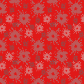 Paintball Splatter - dark red
