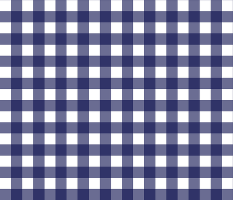 Delft Check fabric by ragan on Spoonflower - custom fabric