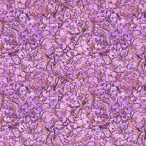 "Hydrangea Lilac Peach"