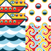 sailing palette coordinates