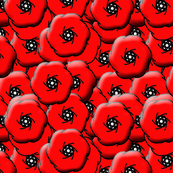 Beveled Poppies