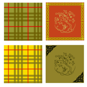 celtic quilt swatches - 8 designs