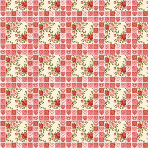 Hearts and Flowers Quilt