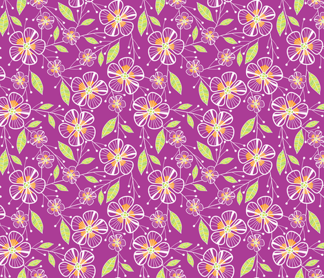 Bouquet Flowers (Pink)