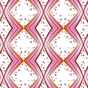 Ribbon Lattice - Paprika Star - © PinkSodaPop 4ComputerHeaven.com