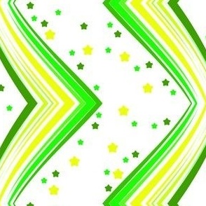 Ribbon Lattice - Limon Stars - © PinkSodaPop 4ComputerHeaven.com