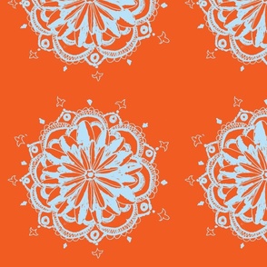 Third Flower Orange