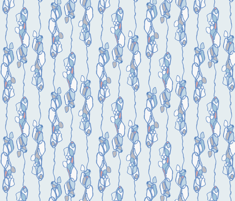 Tangled Skein - Placid fabric by beckarahn on Spoonflower - custom fabric