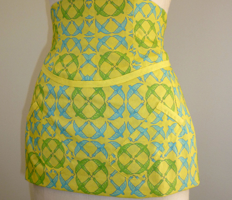 Apron (reversible) birds