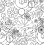 Geartrain--ink
