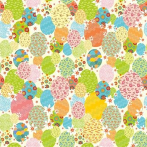 Floral pasqua eggs