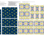 Tote Bag:  Argyle Spring/Fat Birds