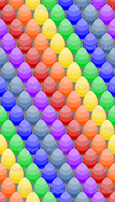 Ombre Rainbow Eggs!