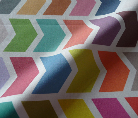 Multi Coloured Chevron