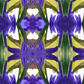 Composition in Purple and Yellow