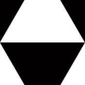 triangles black and white