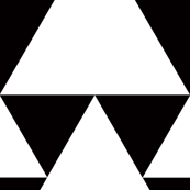 triangles black and white