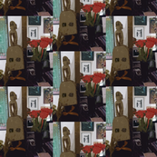 Still life with Dogan White Monkey Mask