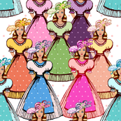 polka dot dresses
