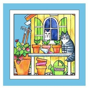 The Garden Shed 6-inch Square