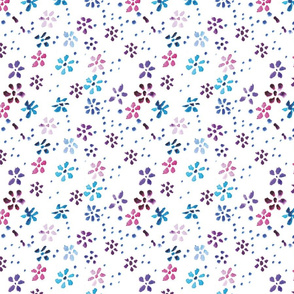 Watercolor flowers