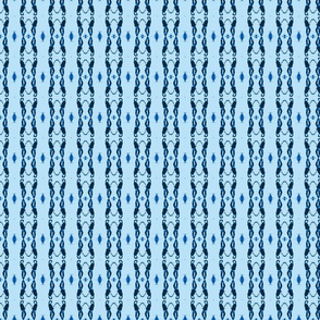 Betty Davis Eyes with Guitar Tweed in Blue