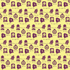 Time Clocks (purple/gold)