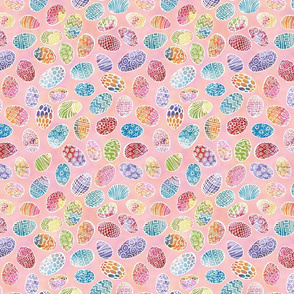 Painted Eggs Doodlestyle