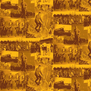 Victorian Bicycling: Medium Gold