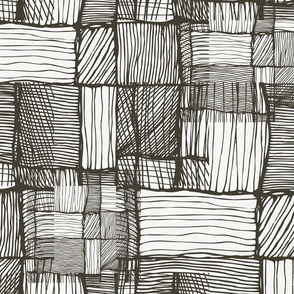 Threads 4. Black and white. 