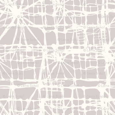 White threads.
