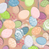 Pretty Painted Eggs