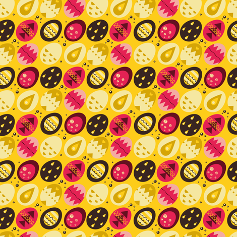 Eggio fabric by verycherry on Spoonflower - custom fabric