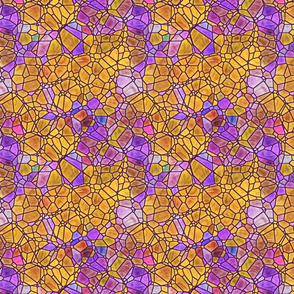 purple and gold