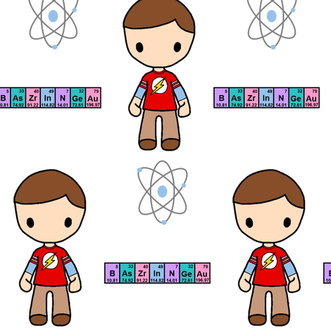 sheldon_fabric fabric by knittychick on Spoonflower - custom fabric